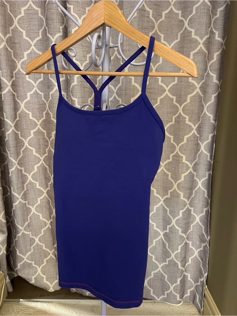 lululemon athletica royal blue tank top